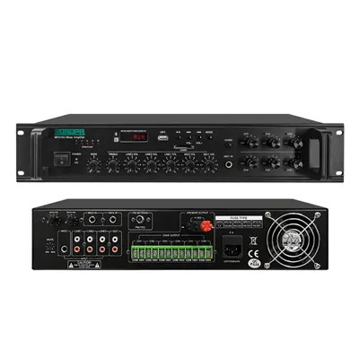 DSPPA MP310U / MP610U — Mixer Amplifier 6 Zonas (120 W / 250 W) con USB/SD/FM